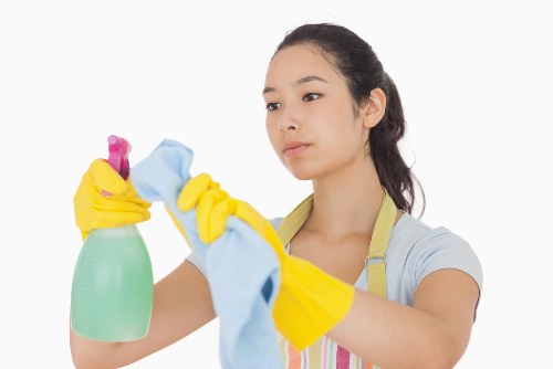 Stain treatment during sofa cleaning in Acton for a fresh couch
