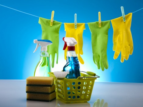 Acton carpet cleaning technician treating high-traffic flooring